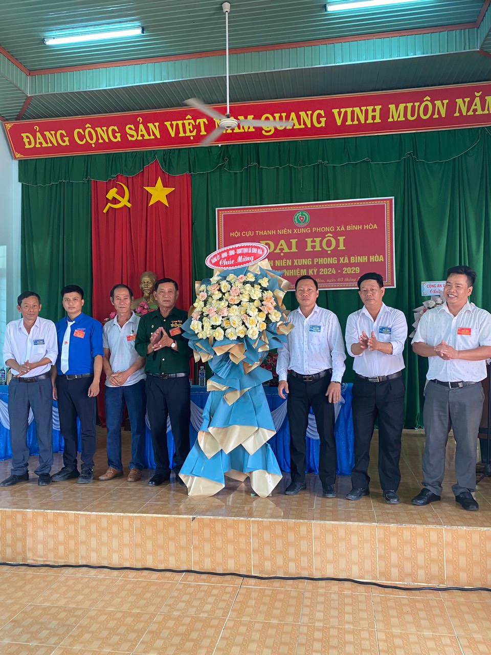 ĐẠI HỘI HỘI CỰU THANH NIÊN XUNG PHONG XÃ BÌNH HÒA  LẦN THỨ II ( NHIỆM KỲ 2024 - 2029 )